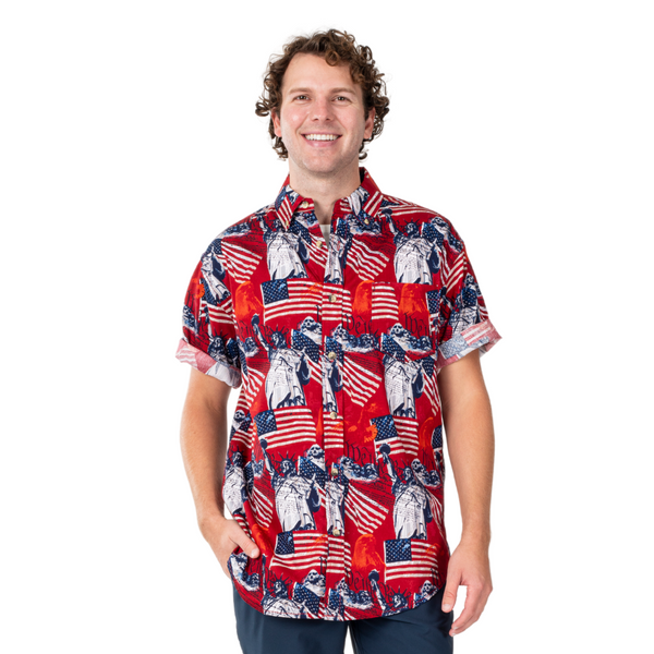 Men's Patriot Gallery Button-Down Shirt