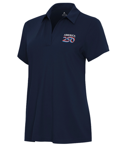 America250 Women's Era Polo - The Flag Shirt