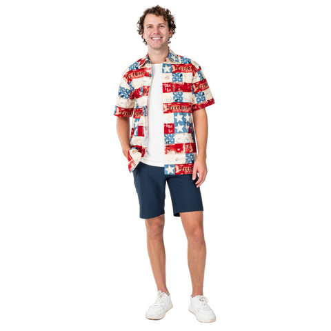 Men's Liberty Vibes Hawaiian Shirt