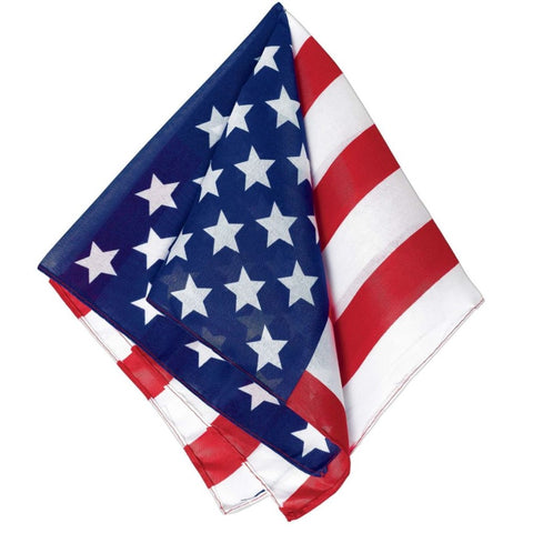 American Flag Patriotic Bandana