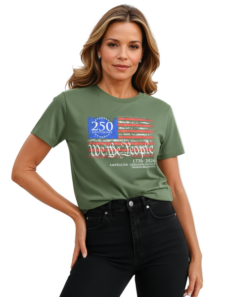 We The People - 250th Anniversary T-Shirt - The Flag Shirt