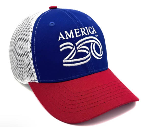 250th Anniversary Structured Mesh Snap Back Hat