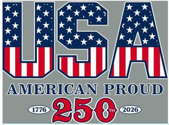 American Proud Made in USA - 250th Anniversary - T-Shirt - 4th of July Shirts