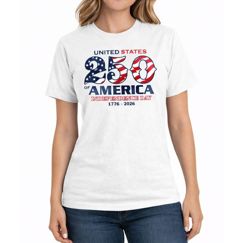 Independence Day America 250 Made in USA Women's Shirt