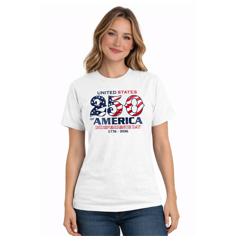 Independence Day America 250 Made in USA Women's Shirt