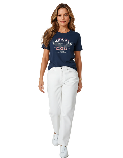 Quarter Millennial American Independence - 250th Anniversary - T-Shirt - The Flag Shirt