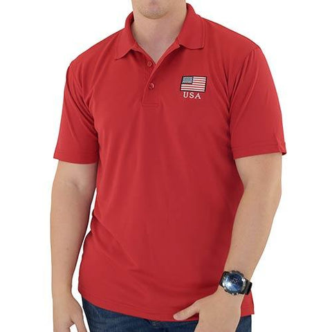 Proud to be Made in the USA Polo - 4th of july shirts