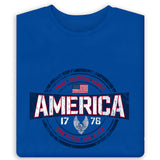 Men's USA Faith Freedom and Family Patriotic T-Shirt