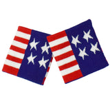 Stars and Stripes USA Wristbands - the flag shirts