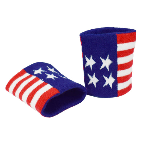 Stars and Stripes USA Wristbands - the flag shirt