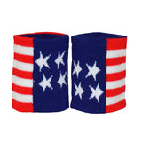 Stars and Stripes USA Wristbands - the flag shirts