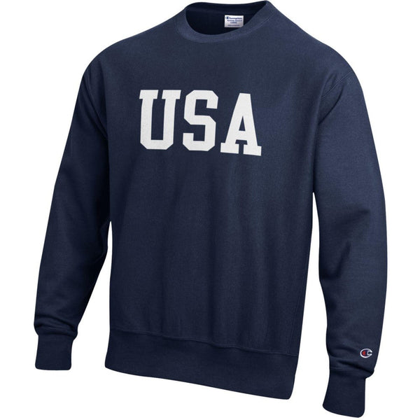 Unisex Champion USA Reverse Weave Crew Sweatshirt