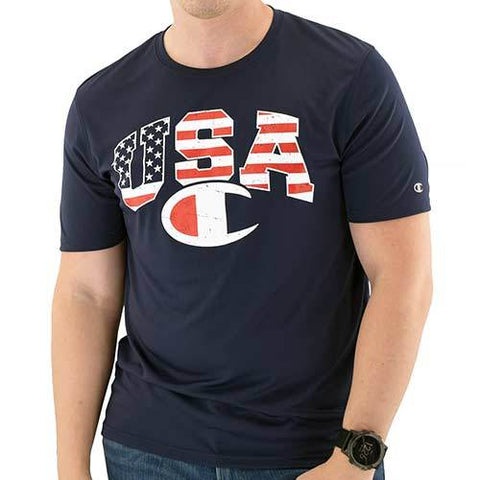 Champion USA Logo Tshirt - 4th of july shirts