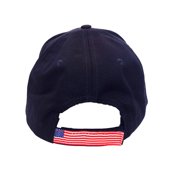 Patriotic USA Stars and Stripes Cotton Twill Hat