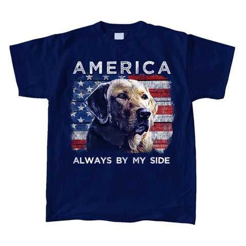 Men's America Always By My Side T-Shirt