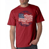 USA Liberty and Freedom Mens T-Shirt - The Flag Shirt