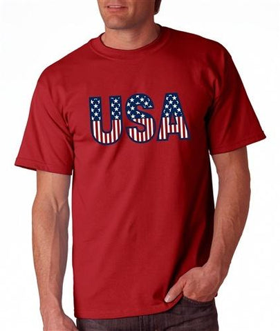 USA Stars and Stripes Mens T-Shirt - The Flag Shirt