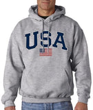 USA American Flag Hooded Sweatshirt - The Flag Shirt