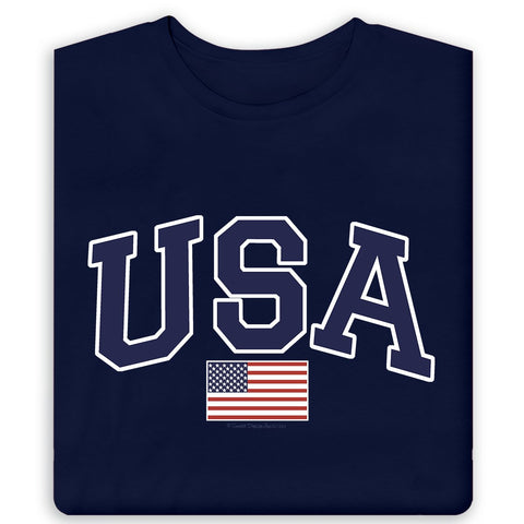 Men's Patriotic Flag T-Shirt