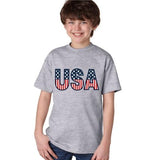 USA Stars and Stripes Boys - The Flag Shirt