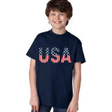 USA Stars and Stripes Boys - The Flag Shirt