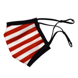 Cloth Face Covering with American Flag - 4th of july shirts