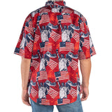 Men's USA Icons Button Down Shirt, Hat, and Sunglasses