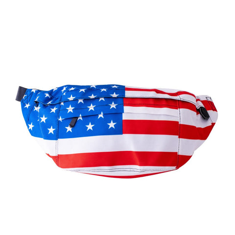 Stars and Stripes Patriotic Extra Large Lumbar Pack