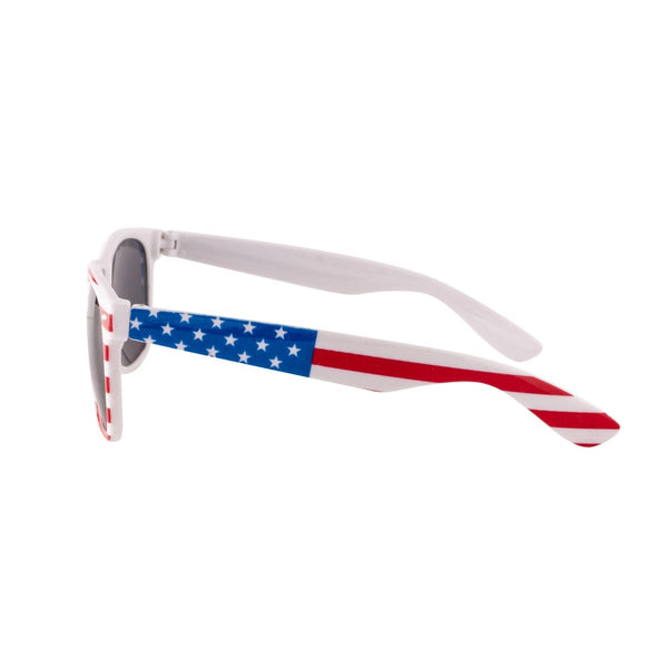 American Flag Wayfarer Style Sunglasses