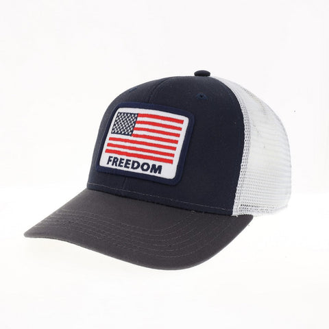 American Freedom Flag Snapback Trucker Hat