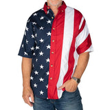 Men's Old Glory Shirt, Hat, and Wristband Bundle