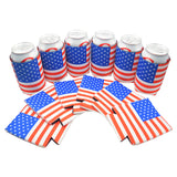 American Flag Can Koozie Bundle
